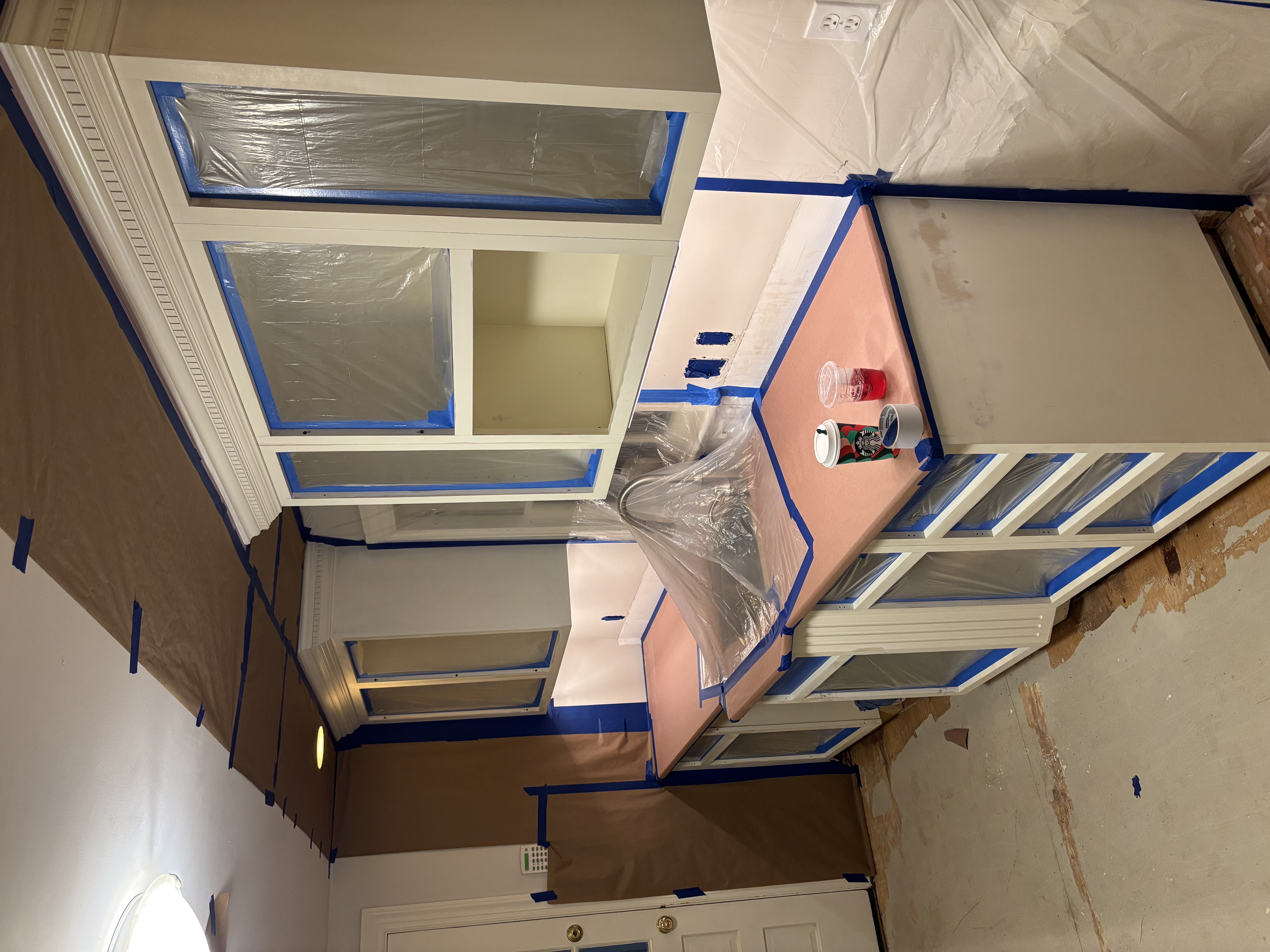 Cabinet refinishing project