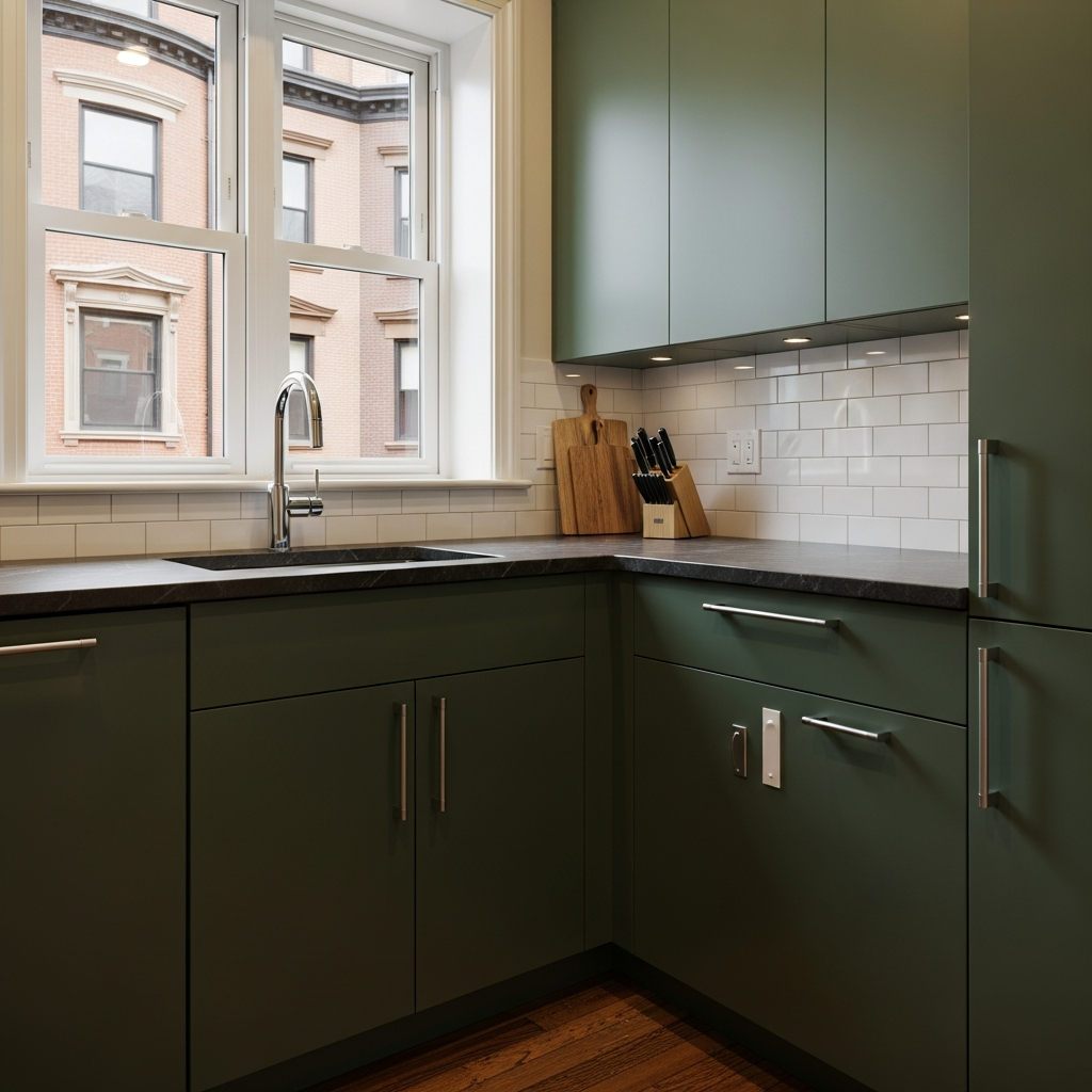 South End Olive Green — South End, Boston