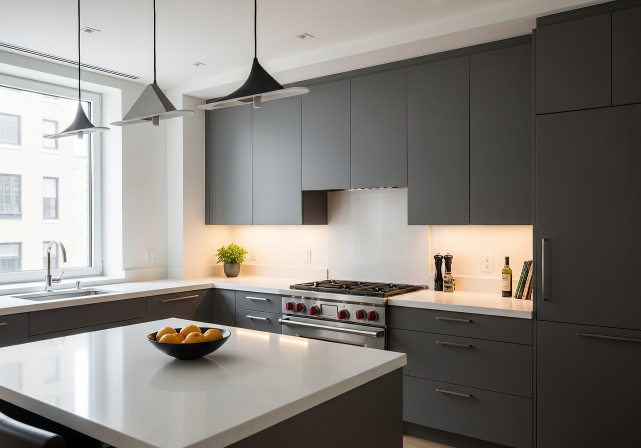 Chelsea Charcoal Slab — Chelsea, NYC