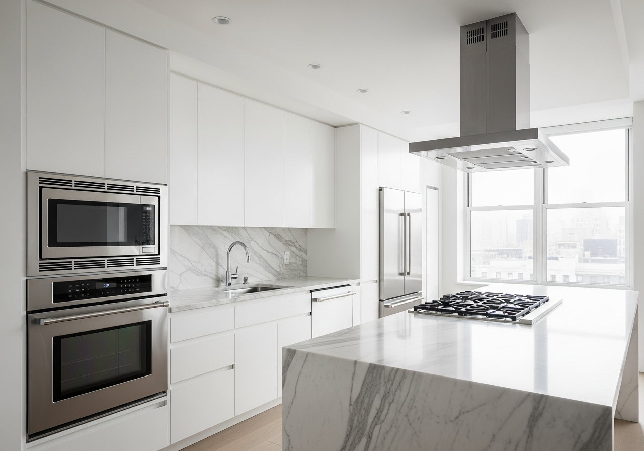 Park Slope White Flat Panel — Park Slope, Brooklyn