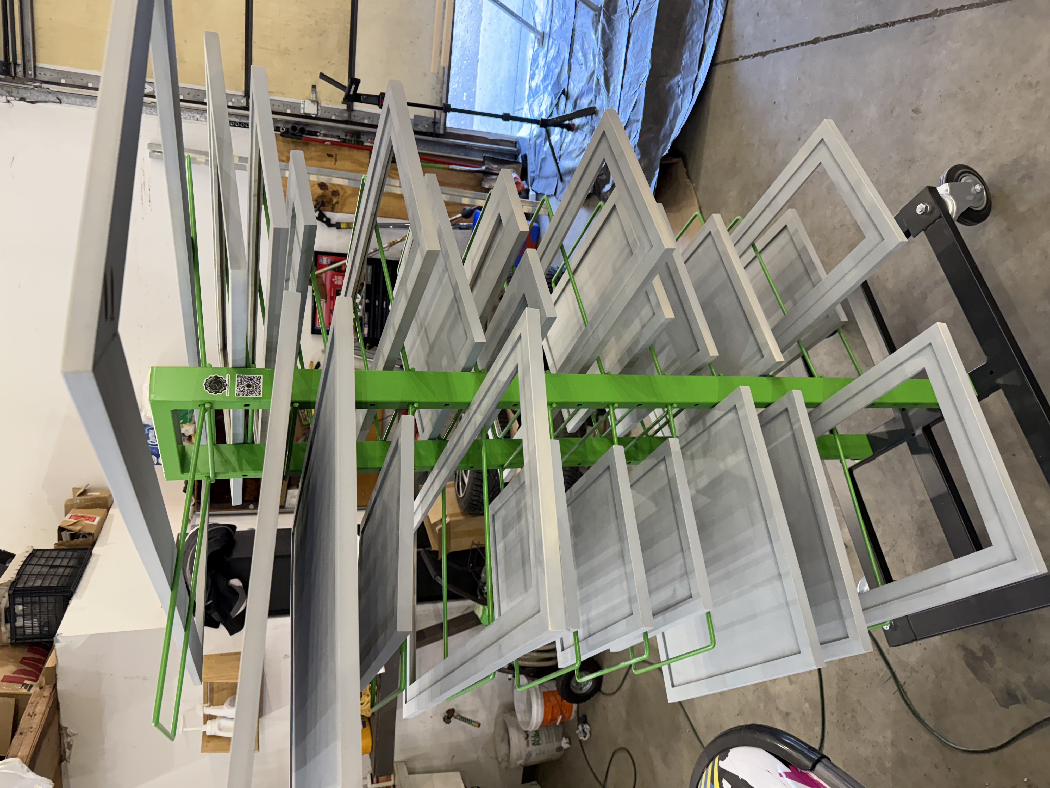 Quality inspection of finished cabinets